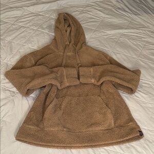 Cozy Tan Sherpa Hoodie